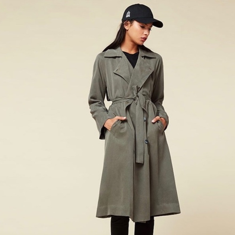 REFORMATION Trench Coat